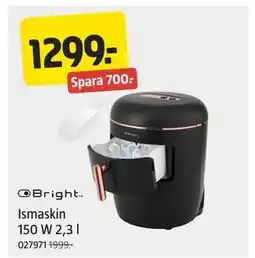 Jula Ismaskin 150 W 2,3 l erbjuda