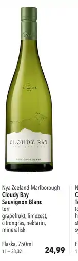 Citti Cloudy Bay Sauvignon Blanc, EUR 24.99 erbjuda