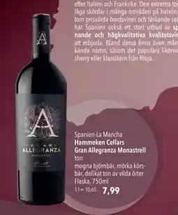 Citti Hammeken Cellars Gran Allegranza Monastrell, EUR 7.99 erbjuda