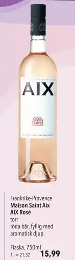 Citti Maison Saint Aix AIX Rosé, EUR 15.99 erbjuda