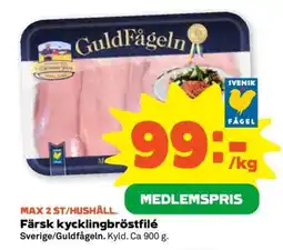 Stora Coop Färsk Kycklingbröstfilé erbjuda