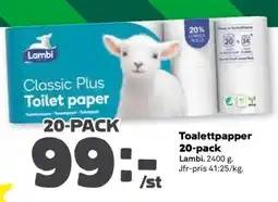 Stora Coop Toalettpapper 20-pack erbjuda