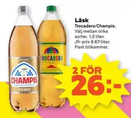Stora Coop Läsk Trocadero/Champis erbjuda