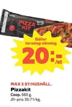 Coop Pizzakit erbjuda