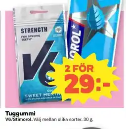 Coop Tuggummi V6/Stimorol erbjuda