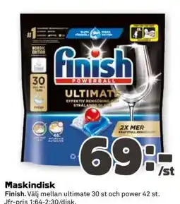 Coop FINISH MASKINDISK erbjuda