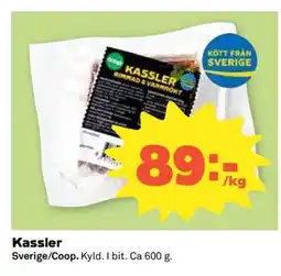 Coop KASSLER erbjuda