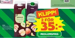 Stora Coop JUICE erbjuda