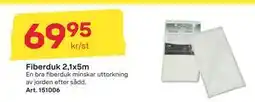 Byggmax Fiberduk 2,1x5m erbjuda