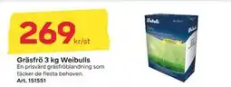 Byggmax Gräsfrö 3 kg Weibulls erbjuda