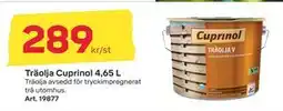 Byggmax Träolja Cuprinol 4,65 L erbjuda