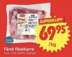 Nya Pulsen SCAN Färsk fläskkarre erbjuda