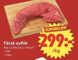 Nya Pulsen Färsk oxfilé erbjuda