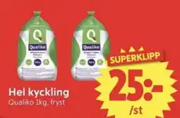 Nya Pulsen QUALIKO Hel kyckling erbjuda