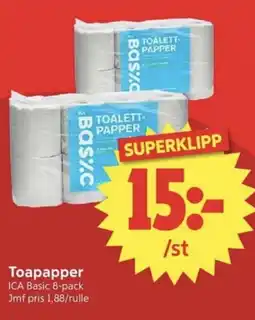 Nya Pulsen ICA Toapapper erbjuda