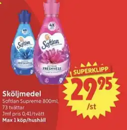 Nya Pulsen SOFTLAN SUPREME Sköljmedel erbjuda