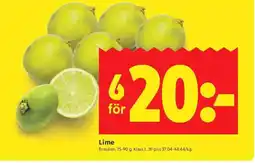 ICA Kvantum Lime erbjuda
