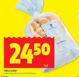 ICA Kvantum SÖDERVIDINGE Släta bullar erbjuda