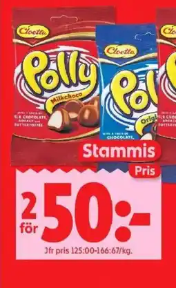 ICA Kvantum CLOETTA Chokladpåsar erbjuda