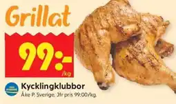 ICA Kvantum Kycklingklubbor erbjuda