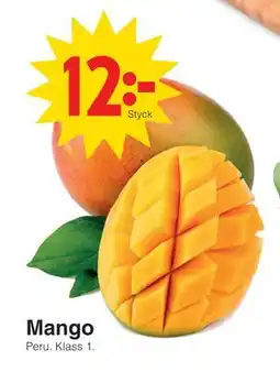 Matöppet Mango erbjuda