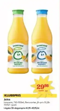 Hemköp Juice erbjuda