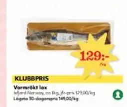 Hemköp Varmrökt lax erbjuda