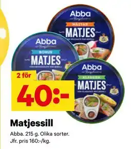 City Gross Matjessill erbjuda