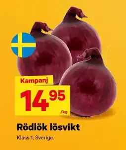 City Gross Rödlök lösvikt erbjuda