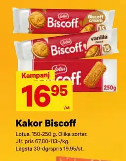 City Gross Kakor Biscoff erbjuda
