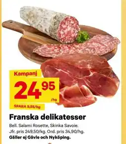 City Gross Franska delikatesser erbjuda