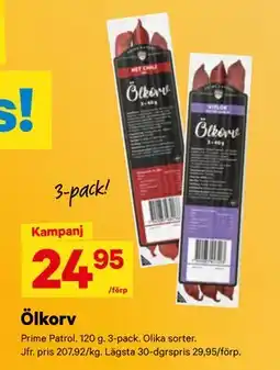 City Gross Ölkorv erbjuda