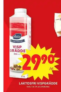 ICA Maxi Laktosfri vispgrädde erbjuda