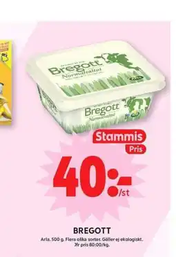 ICA Maxi Bregott erbjuda