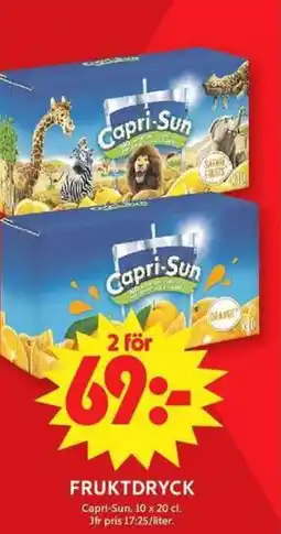 ICA Maxi Fruktdryck erbjuda