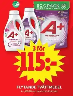 ICA Maxi Flytande tvättmedel erbjuda