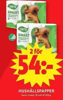 ICA Maxi Hushållspapper erbjuda