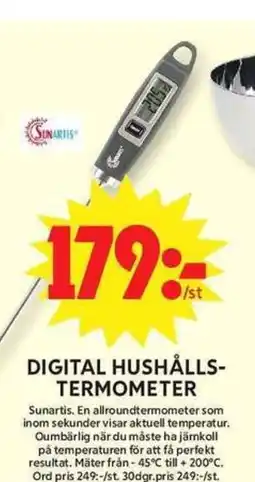 ICA Maxi Digital hushålls- termometer erbjuda