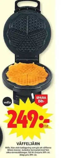 ICA Maxi Våffeljärn erbjuda