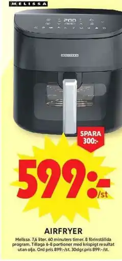 ICA Maxi Airfryer erbjuda