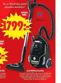 ICA Maxi Dammsugare erbjuda