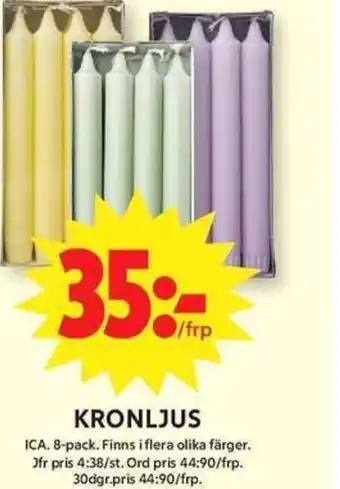 ICA Maxi Kronljus erbjuda