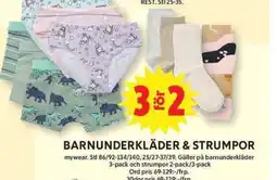 ICA Maxi Barnunderkläder & strumpor erbjuda