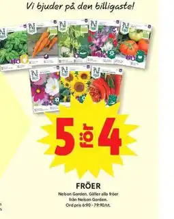 ICA Maxi Fröer erbjuda