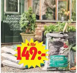 ICA Maxi Plantjord godkänd för ekologisk odling erbjuda