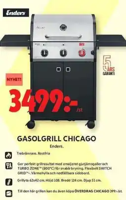 ICA Maxi Enders Gasolgrill chicago erbjuda