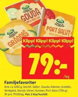 ICA Kvantum Arla Familjefavoriter erbjuda