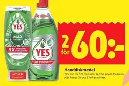 ICA Kvantum YES Handdiskmedel erbjuda