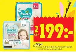 ICA Kvantum Pampers Blöjor erbjuda