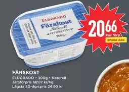 Willys ELDORADO Färskost erbjuda